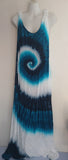 SPIRAL ~ Ocean Swirl Tie Dye Dress!
