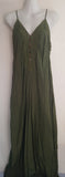 OLIVE ~ Cotton Maxi Dress!