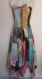 ECLECTIC CHARM ~ Patchwork Cotton Dress!