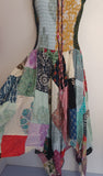 ECLECTIC CHARM ~ Patchwork Cotton Dress!