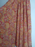 YELLOW  ~ Wide Leg Paisley Pants !