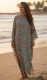 BOHEMIAN ~ Free Size Paisley Kaftan!