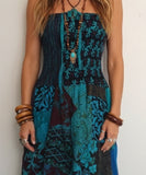 BOHEMIAN ~ Patchwork Cotton Dress!