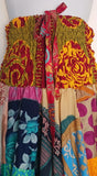 SILK SARI~ Patchwork  Dress/Skirt!