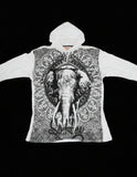 ELEPHANT  ~ Cotton Hooded Top!