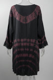 TIE DYED   ~ Lace Trimmed Top!