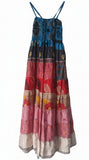 BOHEMIAN  ~ Tiered Silk Blend Dress!
