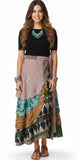 SILK SARI ~ 4 Layered Handcrafted Skirt!