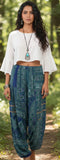 BLUE   ~ Cotton Harem Pants!