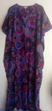 PURPLE ~ Mandala Kaftan! FREE SIZE