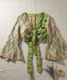 BOHEMIAN ~ Silk Blend Top!