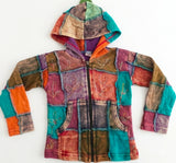 PATCHWORK ~ Cotton Hoodie!