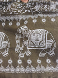 OLIVE GREEN ~ Boho Elephant Bag!