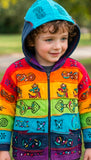 RAINBOW ~ Cotton Hooded Top!