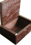 RUSTIC ~ Wood Elephant Box!