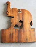 WOODEN ~ Elephant Wall Decor!
