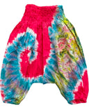 TIE DYED ~ Red Harem Pants!