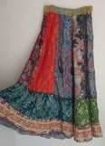 BOHEMIAN ~ Silk Blend Skirt!